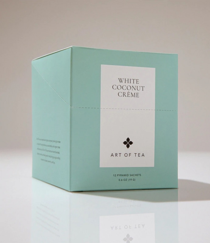 ホワイトココナッツクリーム　サシェ12袋／白茶
