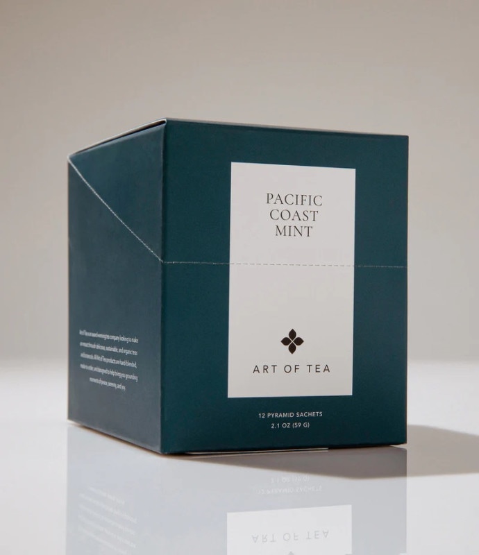 オーガニック　パシフィックコーストミント 12枚入りサシェ