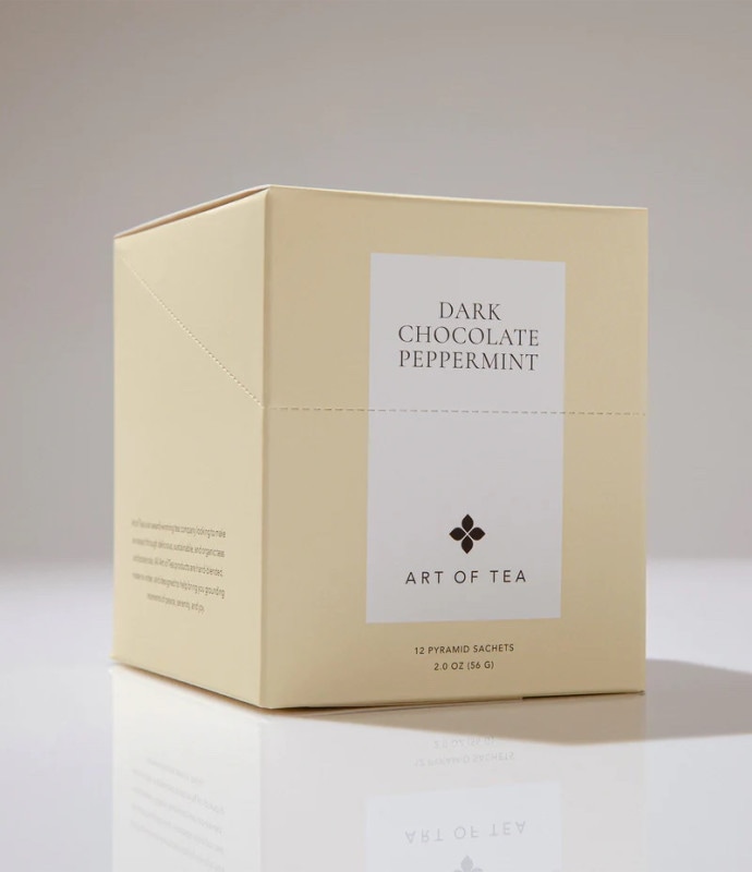 オーガニック　ダークチョコレート　ペパーミント サシェ12枚入り