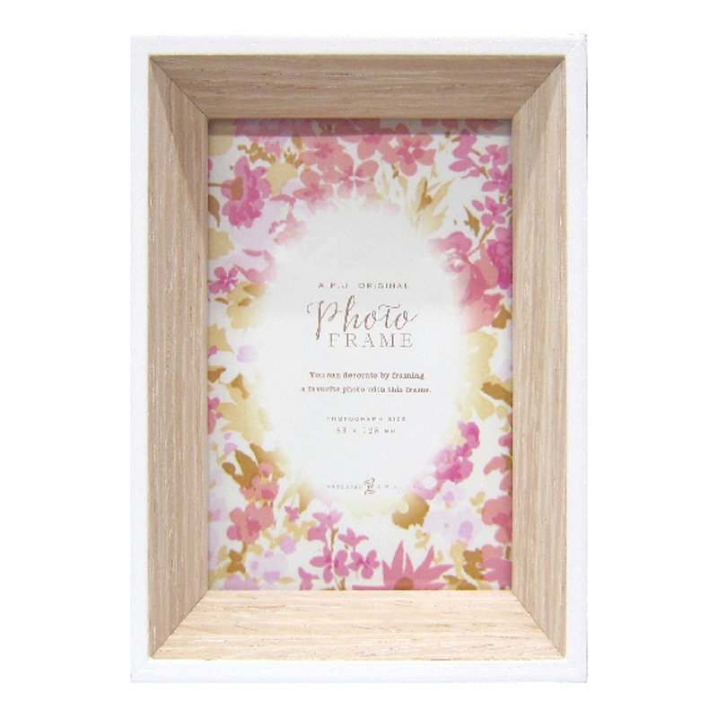 �ʥ����꡼�ե졼�� �����ӥ�L��89��127mm) �ۥ磻��