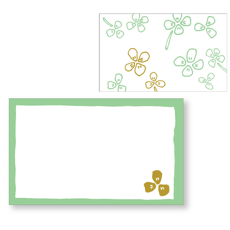 ネームカード クローバー ステーショナリー ネームカード ネームカード A P J オンラインショップ ネームカード クローバー ステーショナリー ネームカード ネームカード A P J オンラインショップ