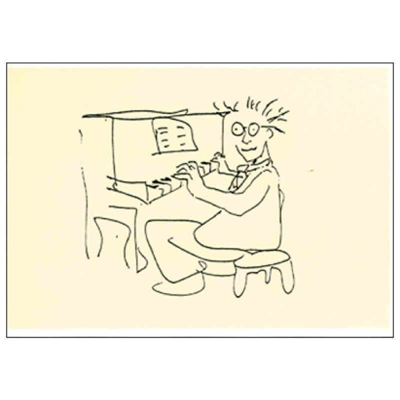 ジョンレノン　オノヨーコ　人物画　イラスト　白磁板　フレームスタンド　ビートルズ 0000000243842.jpg
