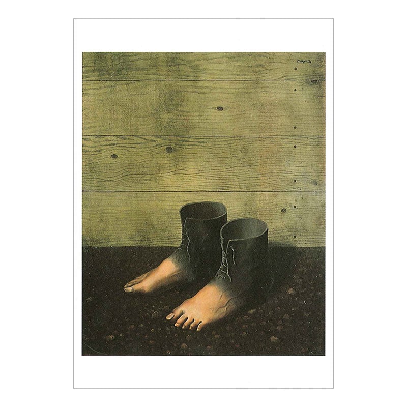 額装済/赤いモデル（ルネ マグリット） 赤いモデル（ルネ マグリット） ポスター販売のアズポスター