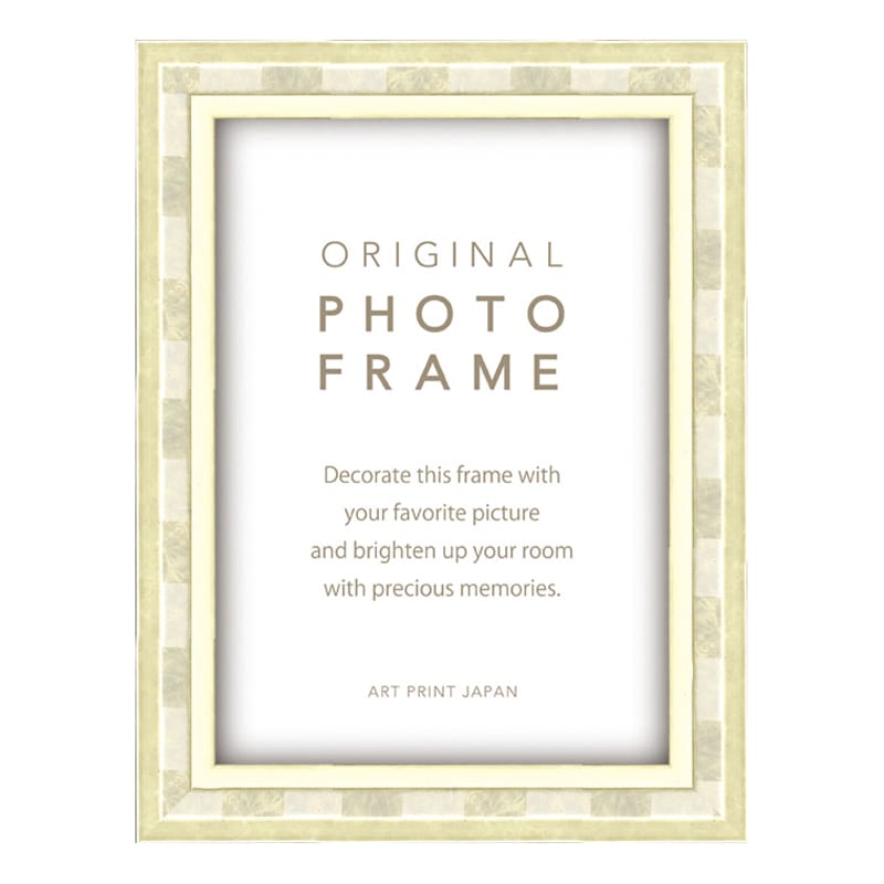 フォトフレーム/ファミリエフレーム キャビネ（130×180mm) ホワイト