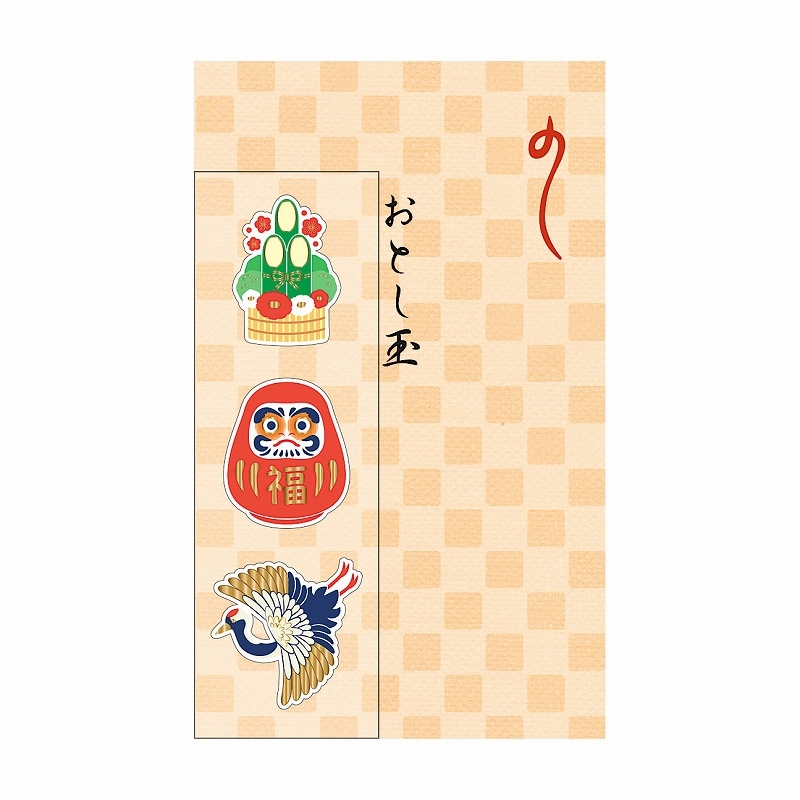 バルーンステッカー付お年玉袋 鏡餅 | ステーショナリー,ぽち袋 