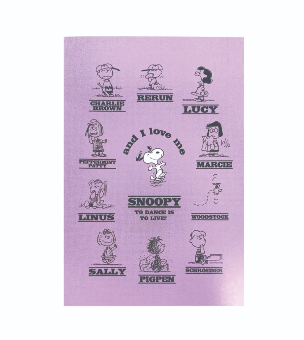 スヌーピー(PEANUTS)/ 付箋 オールスター | キャラクター