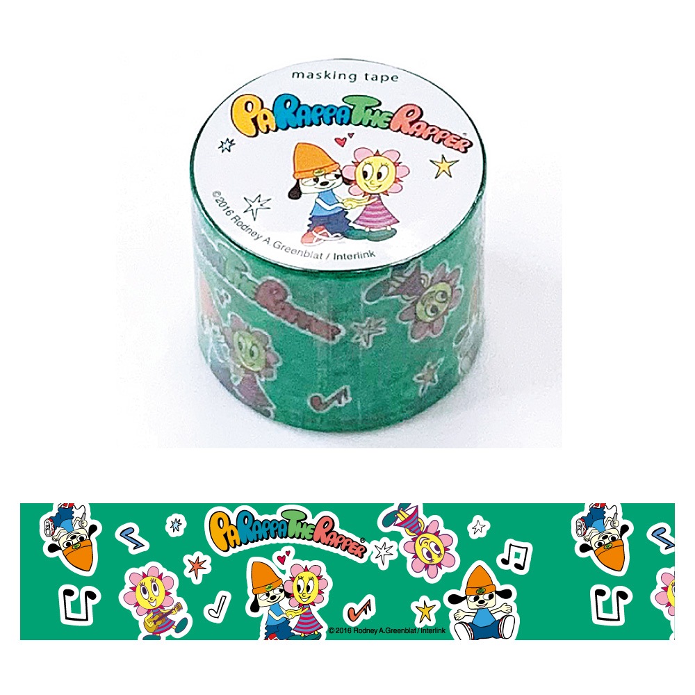 ロドニー A グリーンブラッド マスキングテープ パラッパラッパー グリーン アーティストグッズ ロドニー A グリーンブラッド マスキングテープ A P J オンラインショップ