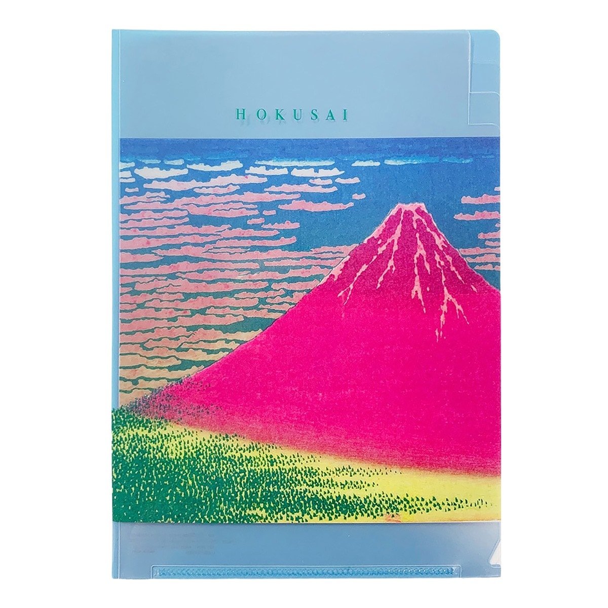 浮世絵 Ukiyoe-Colors 3ポケットクリアファイル( A5) 葛飾北斎B