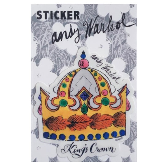 アンディ・ウォーホル ステッカー クラウン | アーティストグッズ