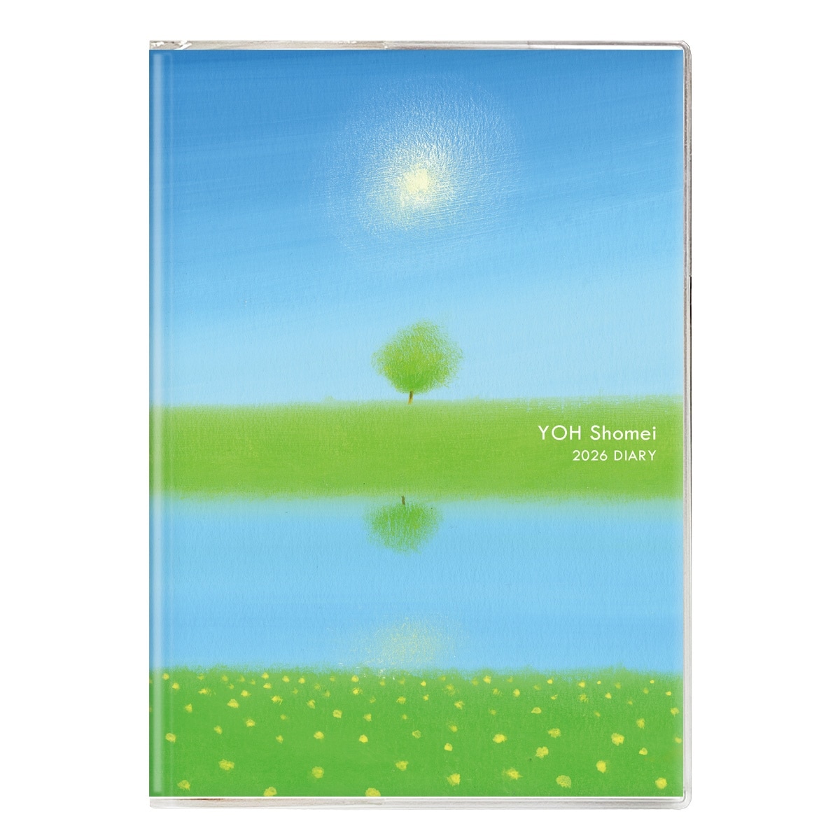 2026年手帳 B6 ブロックウィークリーダイアリー 葉祥明/ある日の午後