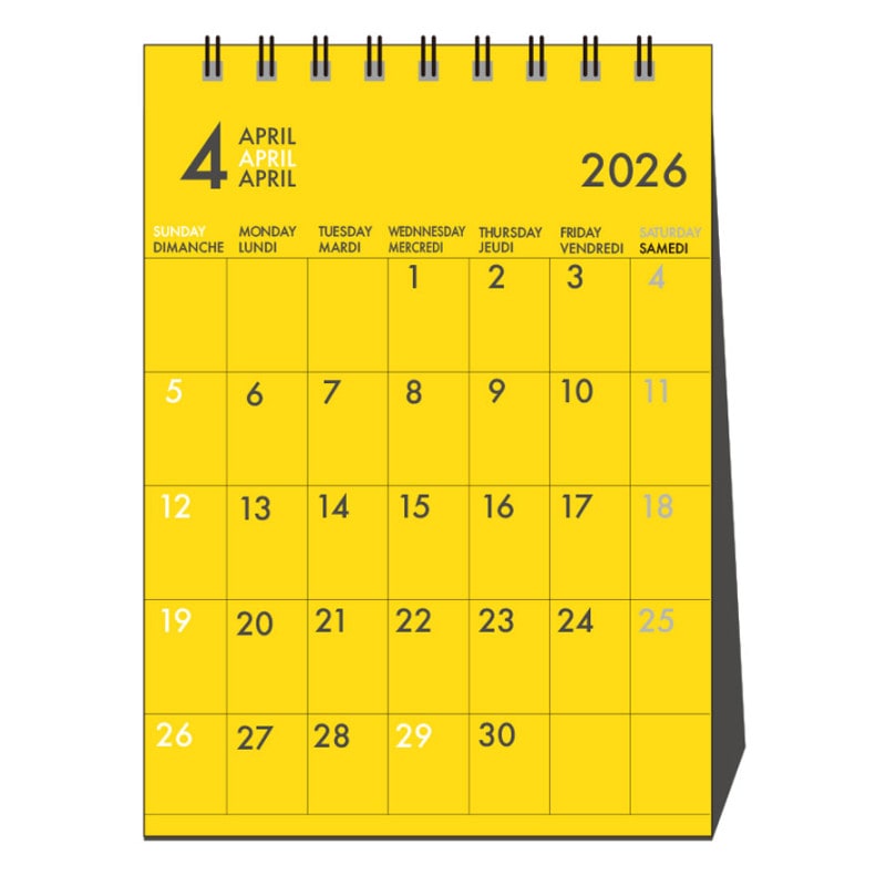 2026ǯ3���Ȥ��롪4��Ϥޤꥫ������ DAY STATION A6�� ���� ���顼