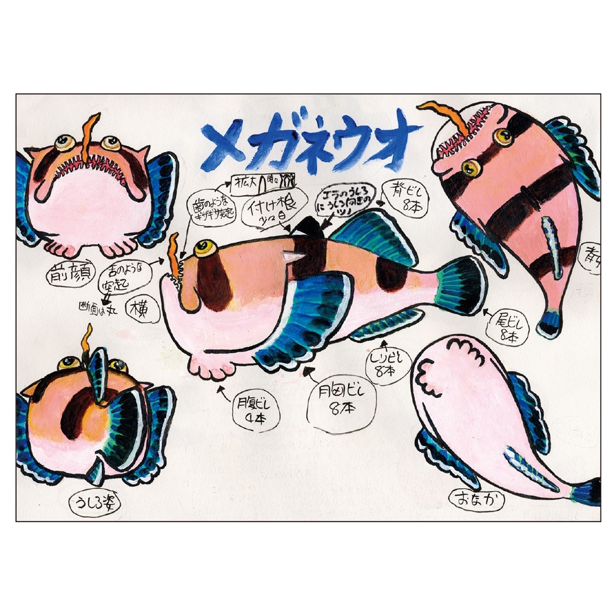 2026年カレンダー すギョーい!!さかなクンカレンダー | カレンダー