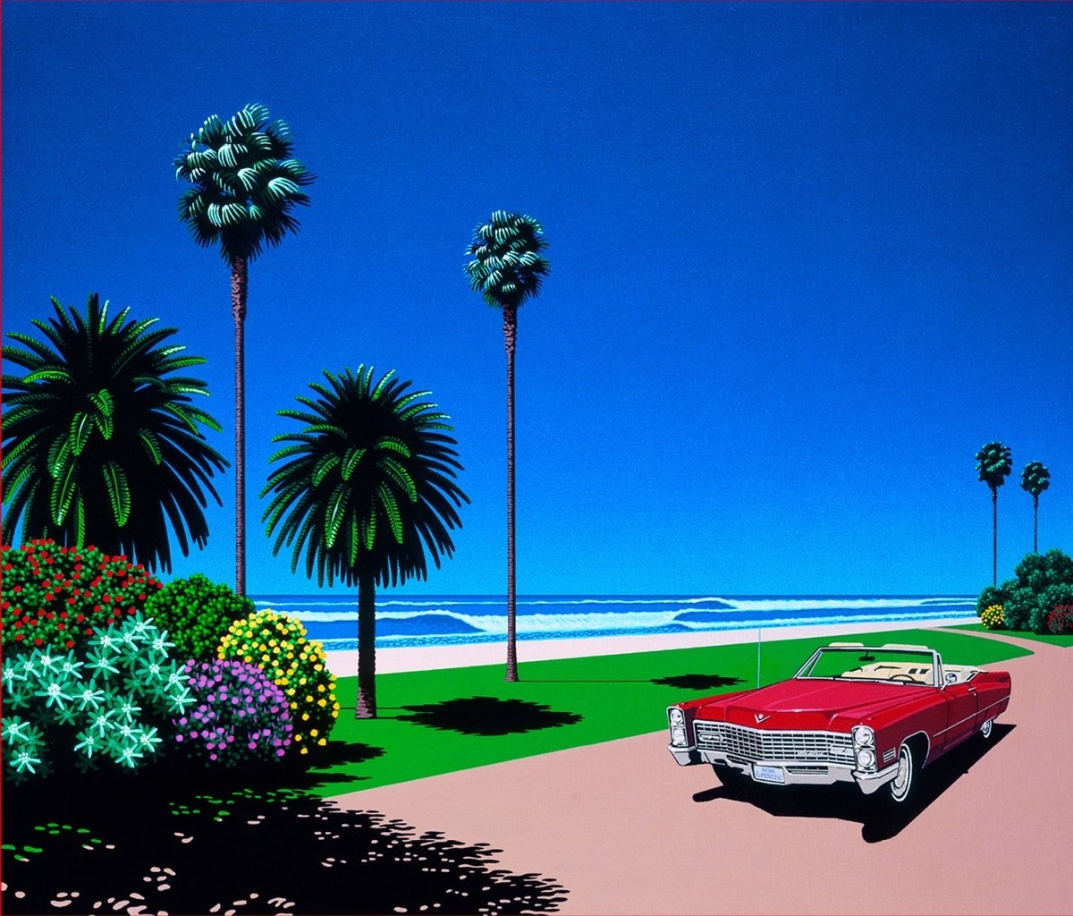 永井博 絵画(版画額装品/ジクレー) Chasing Rays, Jazzy BaysⅡ 10793