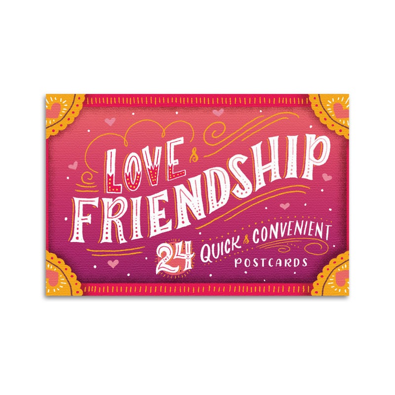 ����󥸥������륹������ �ݥ��ȥ����ɥ֥å� Love&Friendship:24 Quick and Convenient Postcards (OCS-39)