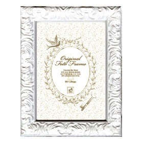 �ե��ȥե졼��/��������ե졼�� �����ӥ�L��89��127mm) �ۥ磻��