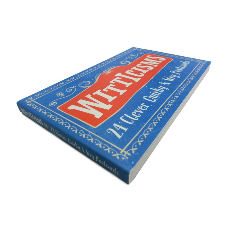 ����󥸥������륹������ �ݥ��ȥ����ɥ֥å� Witticisms:24 Clever,Quirky��Wry Postcards (OCS-41)