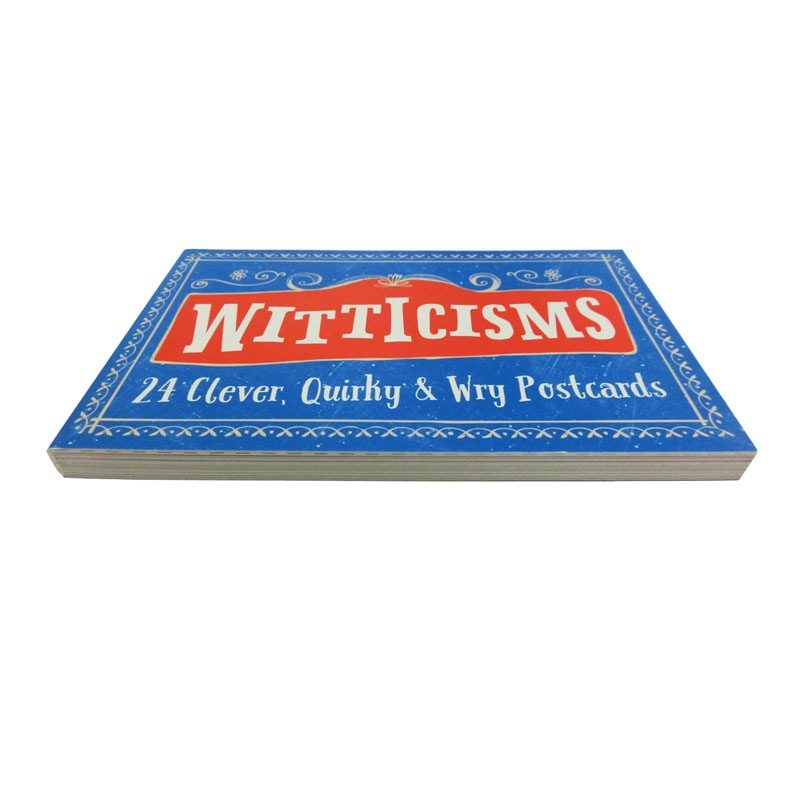 ����󥸥������륹������ �ݥ��ȥ����ɥ֥å� Witticisms:24 Clever,Quirky��Wry Postcards (OCS-41)