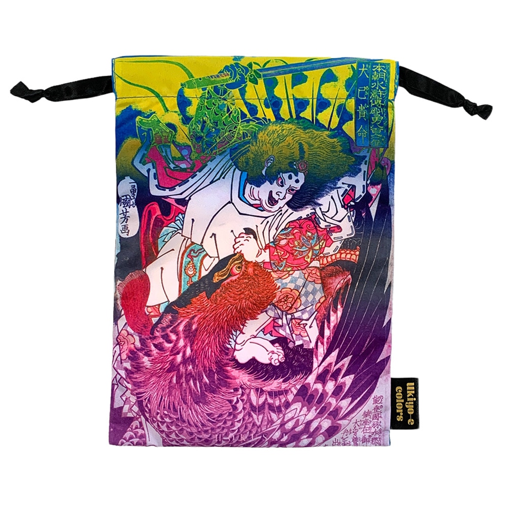 浮世絵 Ukiyoe-Colors 巾着 歌川国芳 | ステーショナリー,浮世絵