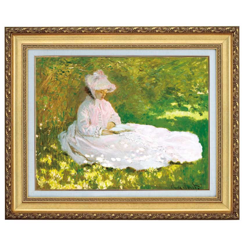 3点セット‼️専用‼️【立体額付き 絵画】モネ複製画　立体額縁付き elegant-club_a032-10169
