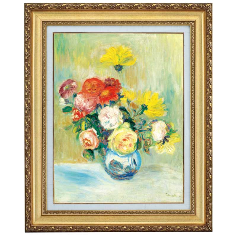 眠る裸婦』 ルノワール 10号 立体複製名画 額装付 【ポイント5