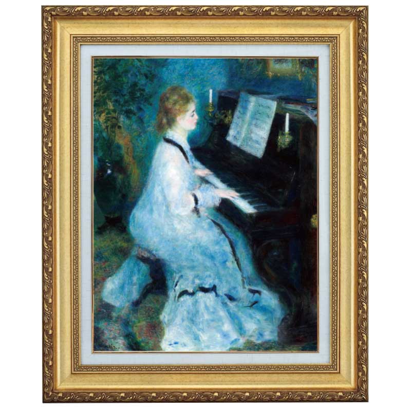 Pierre-Auguste Renoir 【ピアノを弾く女性】 ピアノに寄る少女たち - Wikipedia