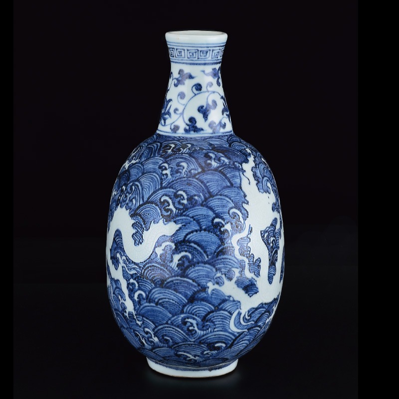 中国窯变養盞、青花水滴（民国时期）、影青筆筒（故宫博物院製） 中国窯变養盞、青花水滴（民国时期）、影青筆筒（故宫博物院製）