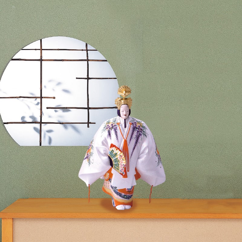羽衣』益永栄喜 作 博多人形 | 彫刻・美術・工芸品 | 【公式】アートの