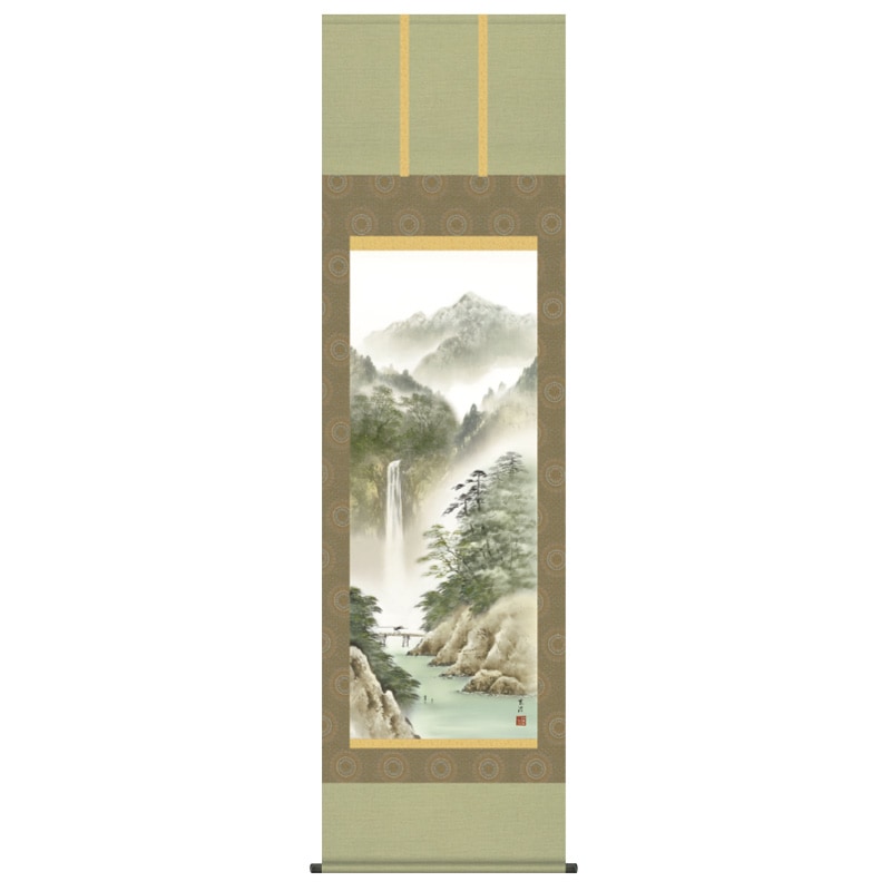 紫陽花』 清水玄澄 F4号 日本画 模写複製画 花鳥画 額装付 | 額装