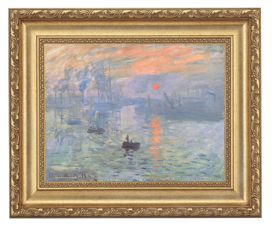 クロード・モネ ドモワの洞窟 立体複製 名画 額装付 楽天市場】クロード・モネ「ポプラと草原の散歩道」4号 立体複製