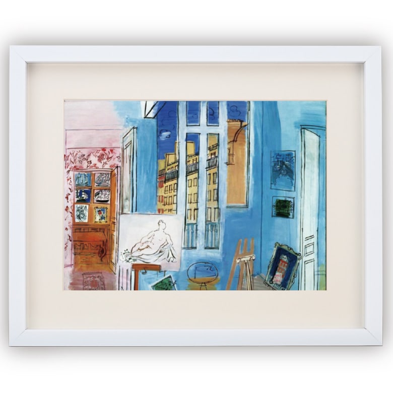 ラウル・デュフィ 絵画／額縁付き】 ラウル・デュフィ 絵画 額縁付き
