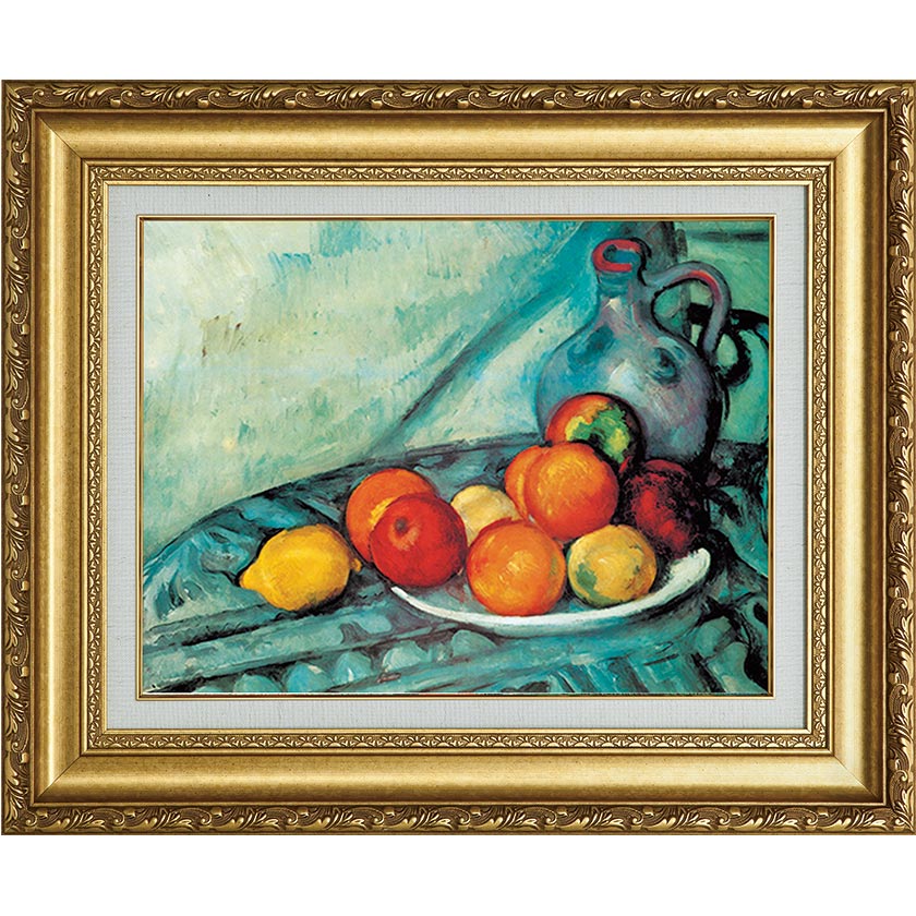 高精細デジタル版画 額装絵画 世界の名画 ポール・セザンヌ 「花