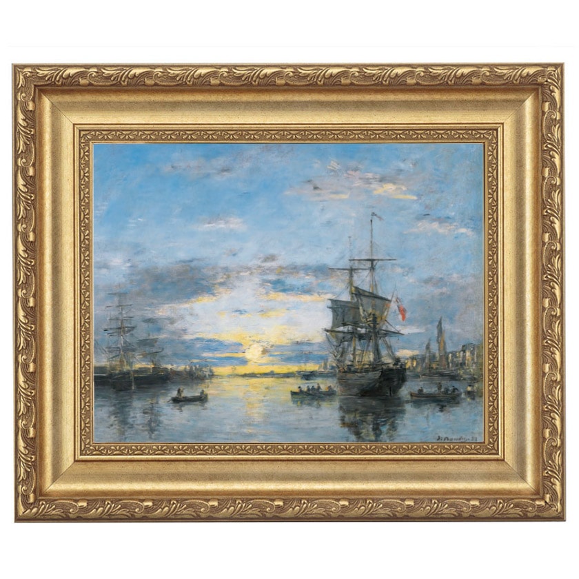 エドゥアール・マネ、「散歩」、希少な画集より、新品高級額・額装付、状態良好 エドゥアール・マネ、【バルコン】、希少な額装用画集より、状態