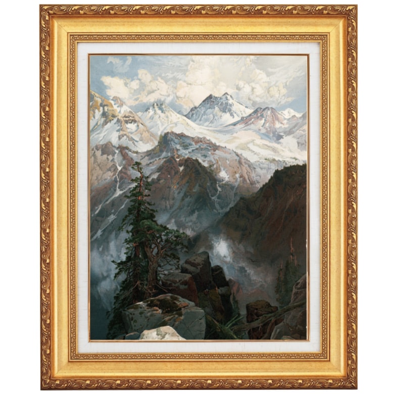 ブルーウォーター』 マクレガー 4号 立体複製名画 額装付 【ポイント5