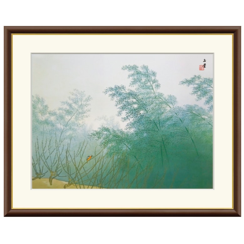 竹』 川合玉堂 標準額 日本画 複製画 | 額装・掛軸,日本画 | 【公式