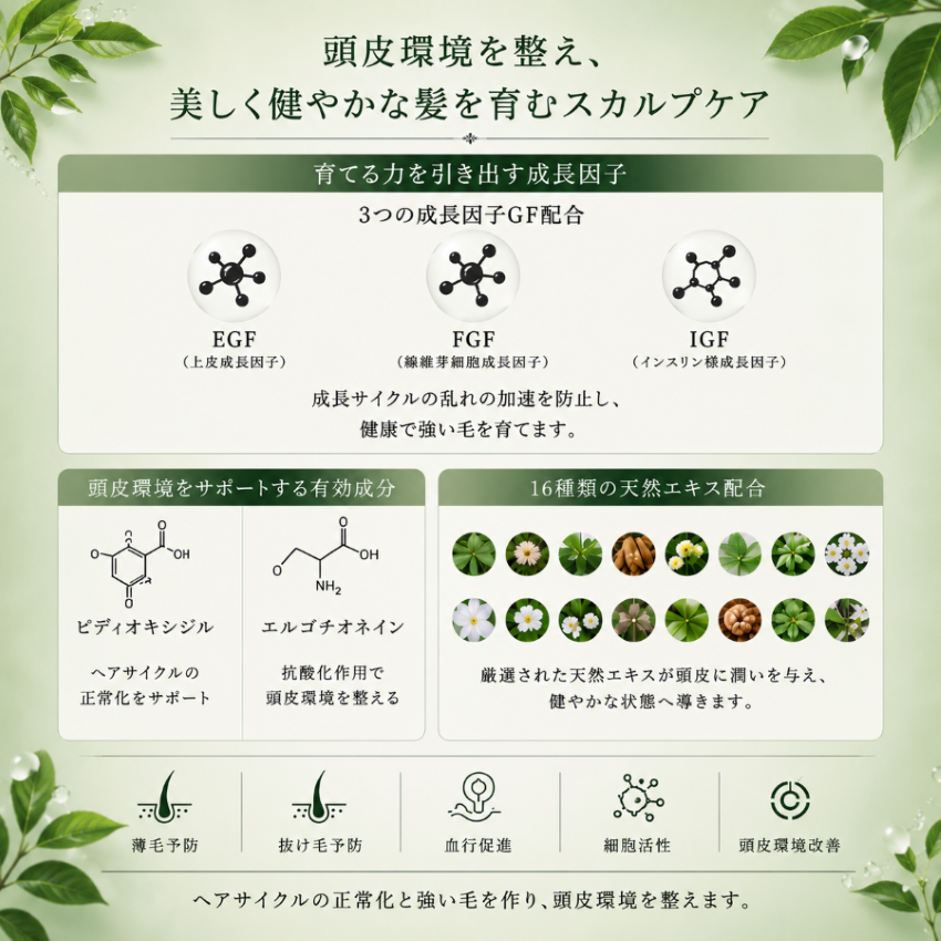 ウルティアスキャルプエッセンス 100ml】抜けにくい強い髪を育みたい方