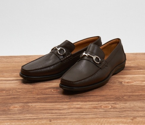 【セール】DANIELE LEPORI（ダニエル レポリ） ビットローファー [DL62001_DARKBROWN]