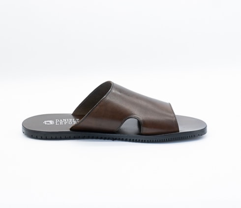 【セール】DANIELE LEPORI（ダニエル レポリ） サンダル [DLM6923001_DARKBROWN]