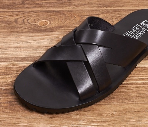 【セール】DANIELE LEPORI（ダニエル レポリ） サンダル [DL9783001_BLACK]