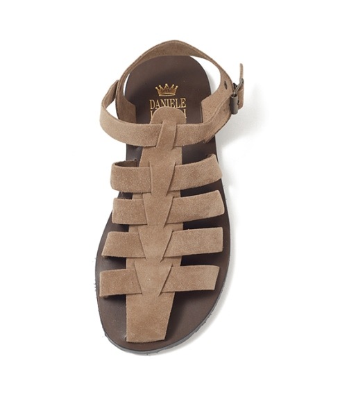 【セール】DANIELE LEPORI（ダニエル レポリ） グルカサンダル [DLM5047002_TAUPE]