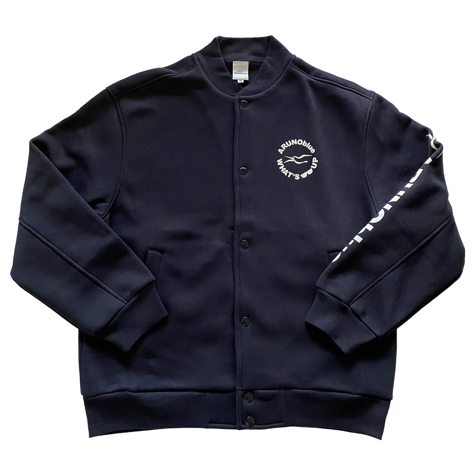 WHAT'S UP スエットジャケット | BLUEタグ,長袖スエット | ARUNOblue
