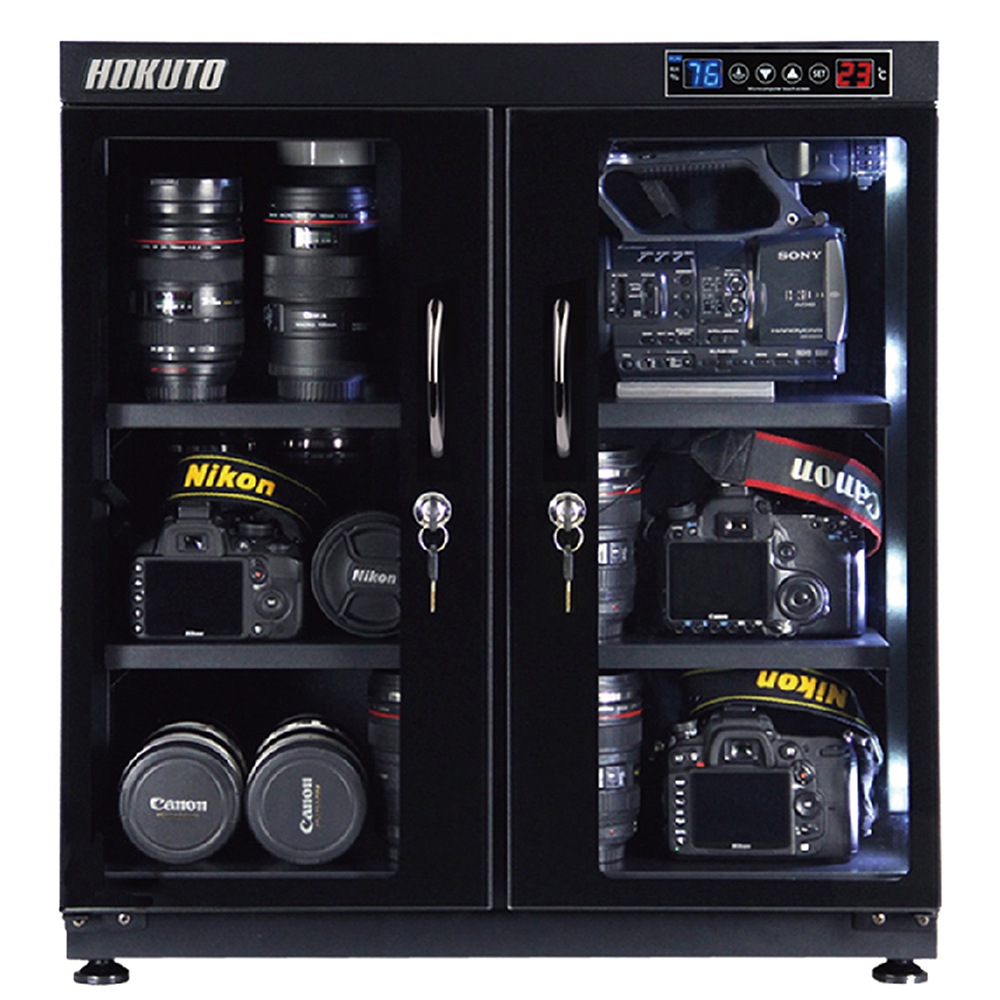 J*す様 HOKUTO防湿庫・ドライボックス – カメラ・精密機器を湿気 HOKUTO 防湿庫 HS25L 25L ドライボックスでカメラを保護
