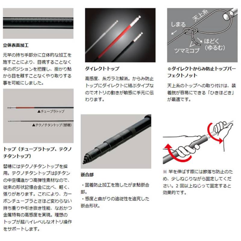 がまかつ がま鮎 パワーソニック 振抜尺9.0 (鮎竿)(大型商品A) | 鮎竿M