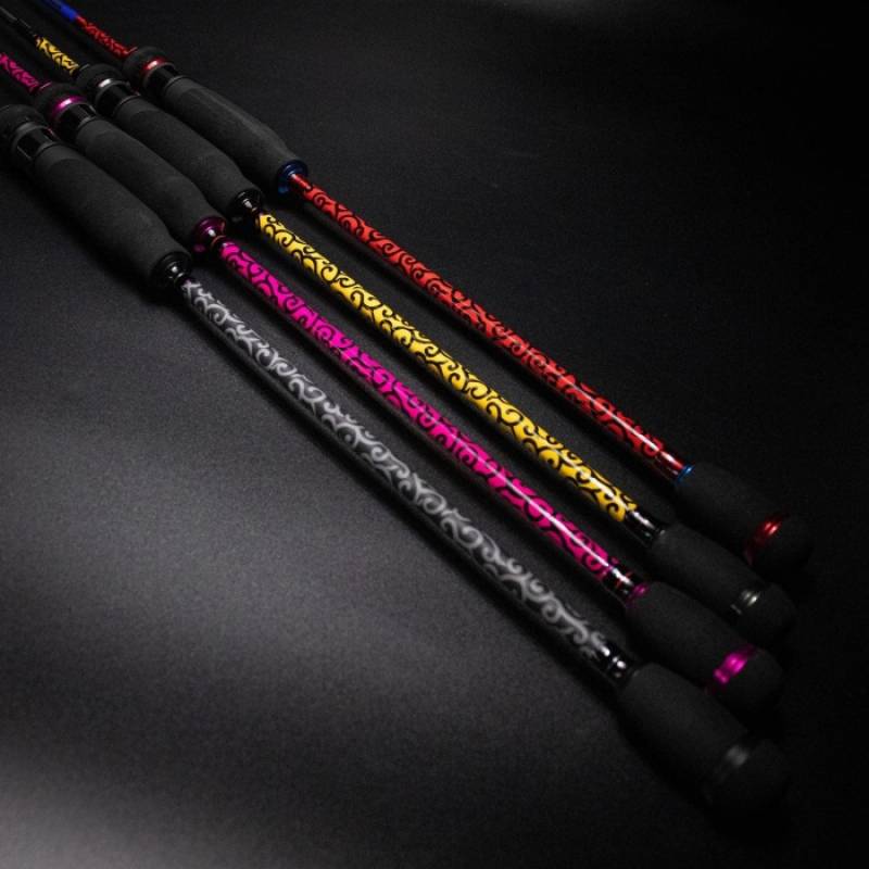 ジークラック 泥棒竿スパイダー DORO-S603L 唐PK （唐草ピンク） (イカ