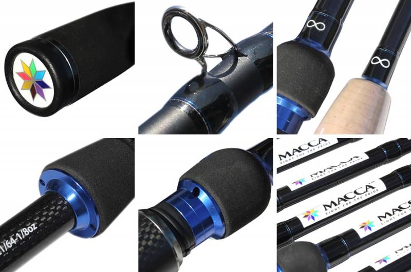 MACCA マッカ HUMC-71M+ バスロッド ハイドアップ マッカ HUMC-71M+ (ブラックバスロッド)(大型商品B
