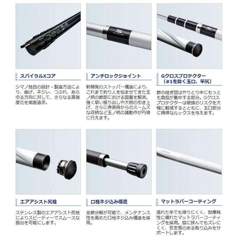 シマノ 20 BB-X スペシャル 玉の柄 650 (磯竿) | 上物磯竿T 『磯竿