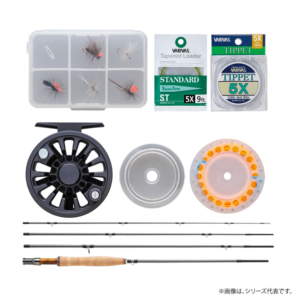 バレーヒル　フライフィッシング入門向けセット　9ft #5 4ピースパックロッド バレーヒル フライフィッシング入門向けセット 9ft #5 4ピースパック
