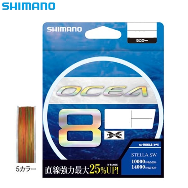 シマノ　オシア8 PEライン　3号500m シマノ オシア8 5色 3号 500m LD-A91S (PEライン) | ソルトPEライン