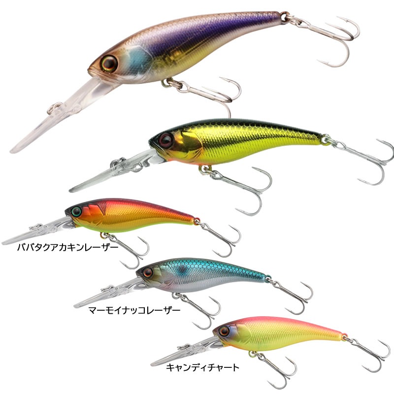 ジャッカル ソウルシャッド 想流シャッド 58SR-SP (ブラックバスルアー