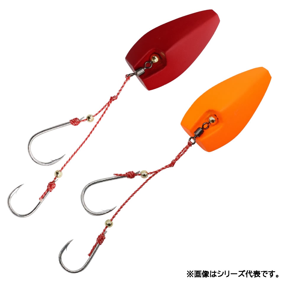 ハヤブサ 無双真鯛 貫撃遊動テンヤ 6号 マットカラー SE105 (一つ