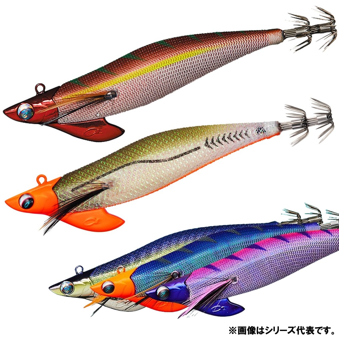 ダイワ エメラルダスボート3.5号 ティップランエギ 中古品10個セット② ダイワ エメラルダス ボート2 RV ラトルバージョン 3.5号 30g (ティッ